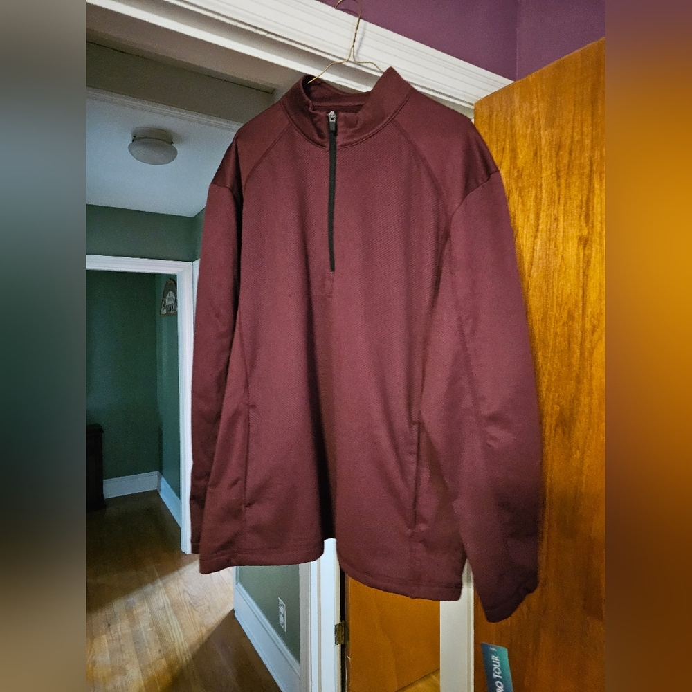 Xl mens pullover jacket 1/4zip